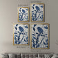 Bluebird Silhouette II - Modern Framed Canvas Print