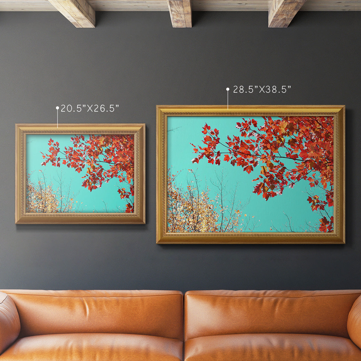 Autumn Tapestry I - Ornate Framed Canvas Print