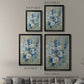 Blue Garden I - Modern Framed Canvas Print