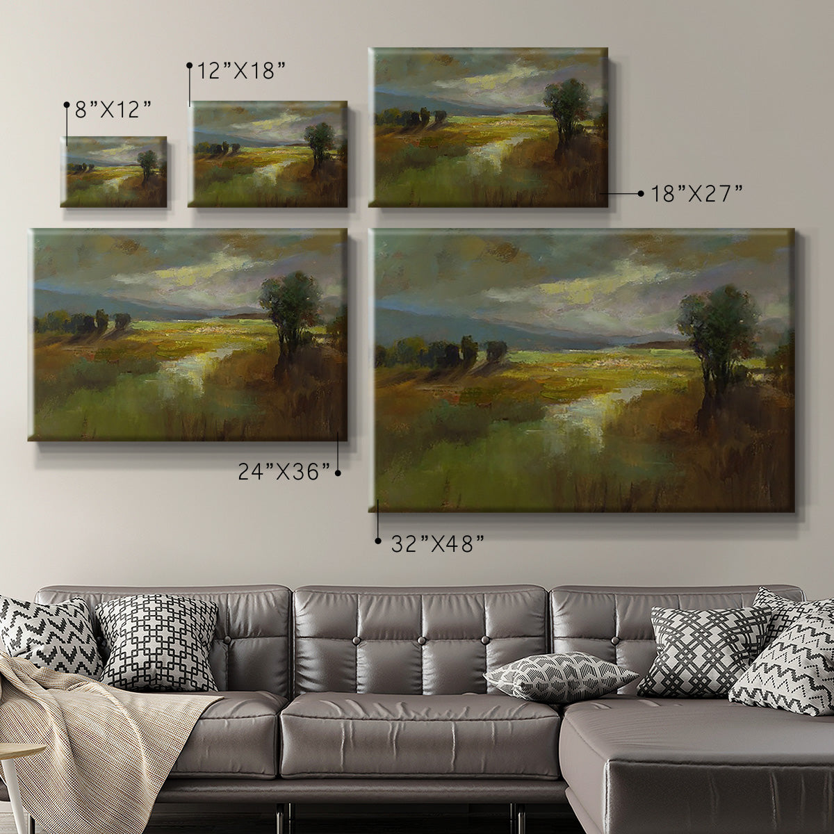 The Way Home Premium Gallery Wrapped Canvas - Ready to Hang