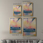 Prism Seascape II - Modern Framed Canvas Print