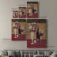 Vintage Flowers and Wine I Premium Gallery Wrapped Canvas - Ready to Hang