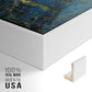 Starry Night Over the Rhône, 1888 - Floater Framed Canvas Print