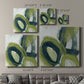 Verdigris Motion I - Canvas Art Print