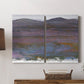 Majestic Mountains I Premium Gallery Wrapped Canvas - Ready to Hang - Set of 2 - 8 x 12 Each