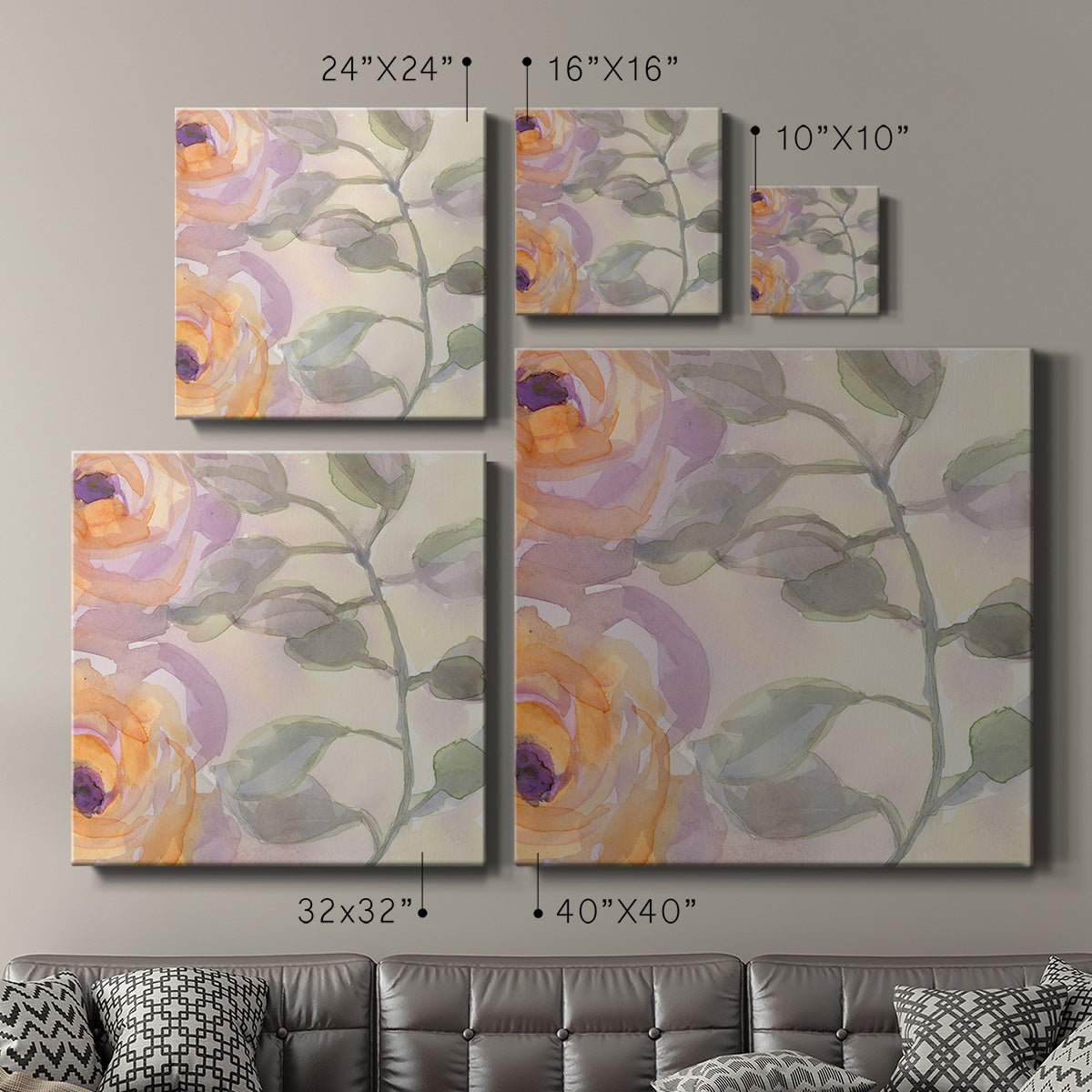 Dream of Flowers III - Canvas Art Print