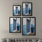 Morocco Door - Modern Framed Canvas Print