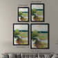 Crossing the Stream - Modern Framed Canvas Print