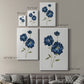 Blue Mums - Canvas Art Print