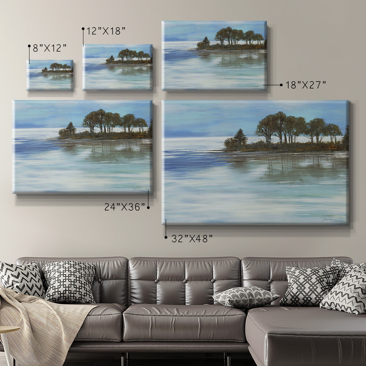 Setting The Mood Premium Gallery Wrapped Canvas - Ready to Hang