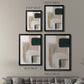 Marble Block Symmetry I - Modern Framed Canvas Print