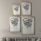 Weeping Ribbon I - Modern Framed Canvas Print