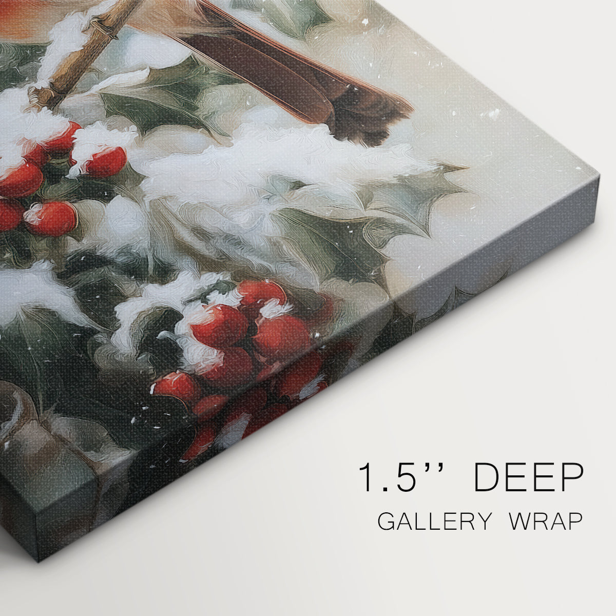 Village of Gilded Carol - Canvas Art Print