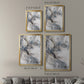 Marble Trance - Modern Framed Canvas Print