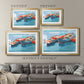 Primary Boats I Premium Framed Print - Ready to Hang