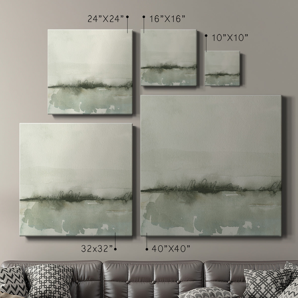 Winter Reflections IV-Premium Gallery Wrapped Canvas - Ready to Hang