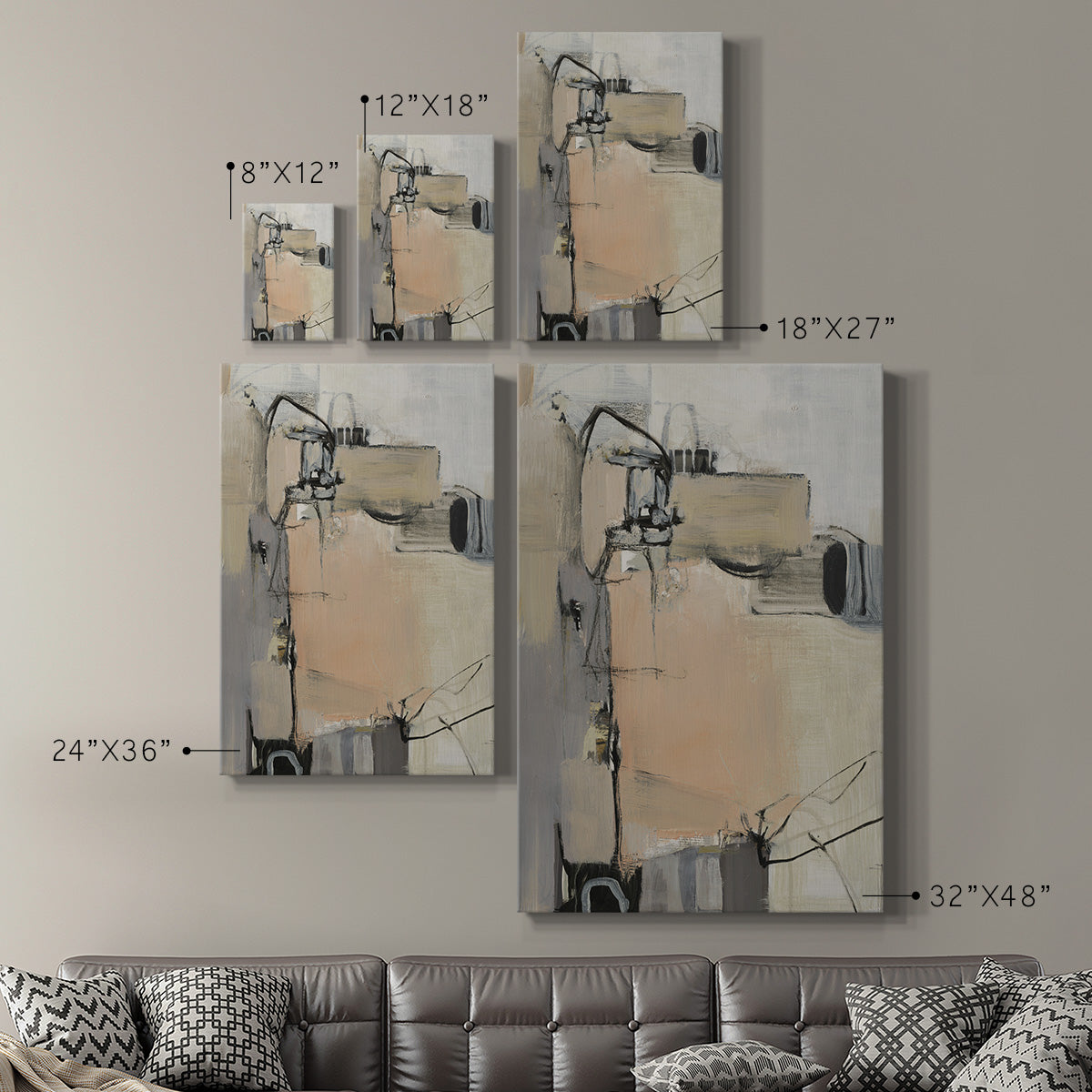 Sandstone Premium Gallery Wrapped Canvas - Ready to Hang