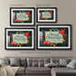 Bright Christmas Night  I - Modern Framed Art Print