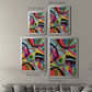 Bold Shape Shift II - Modern Framed Canvas Print