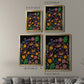 Muddled Flowers I - Modern Framed Canvas Print