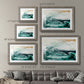 Sea Foam Flow I - Barnwood Framed Art Print