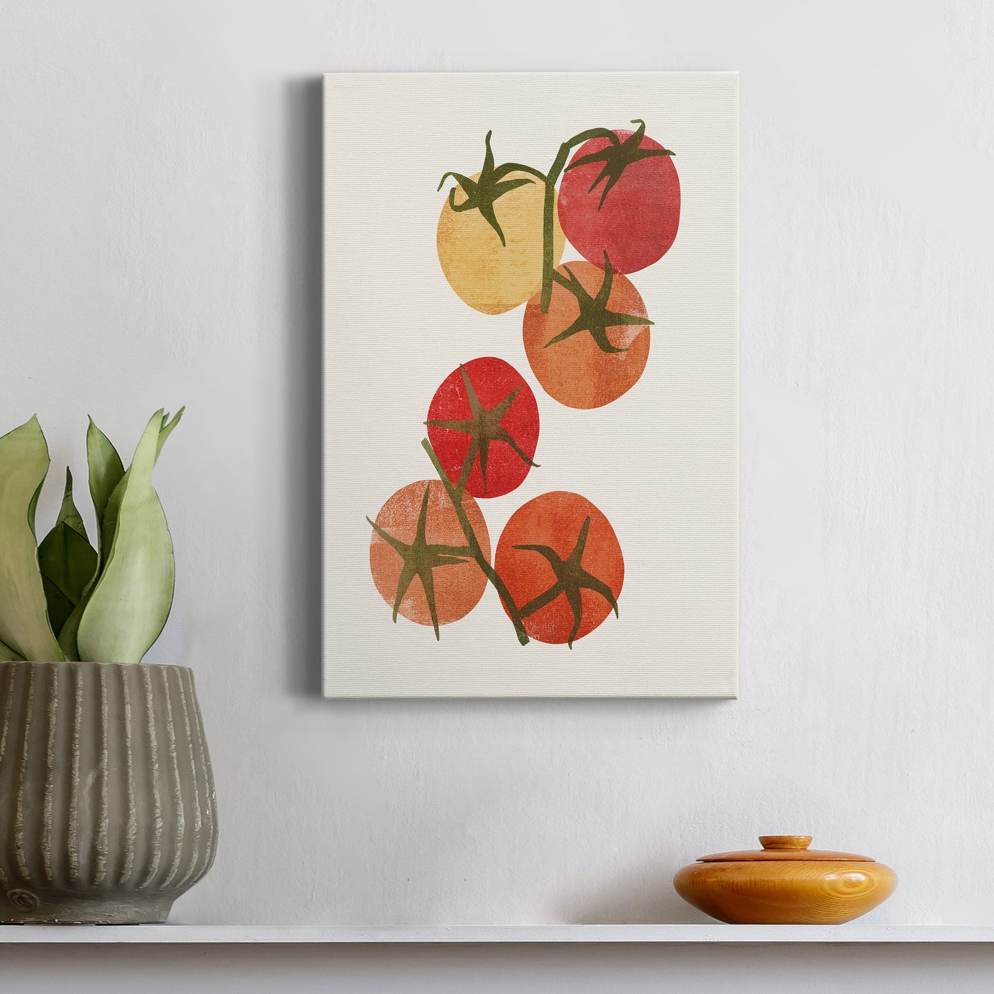 Organic Veg IV Premium Gallery Wrapped Canvas - Ready to Hang