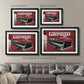 The Garage Premium Framed Print - Ready to Hang