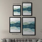 Icicle Range II - Modern Framed Canvas Print