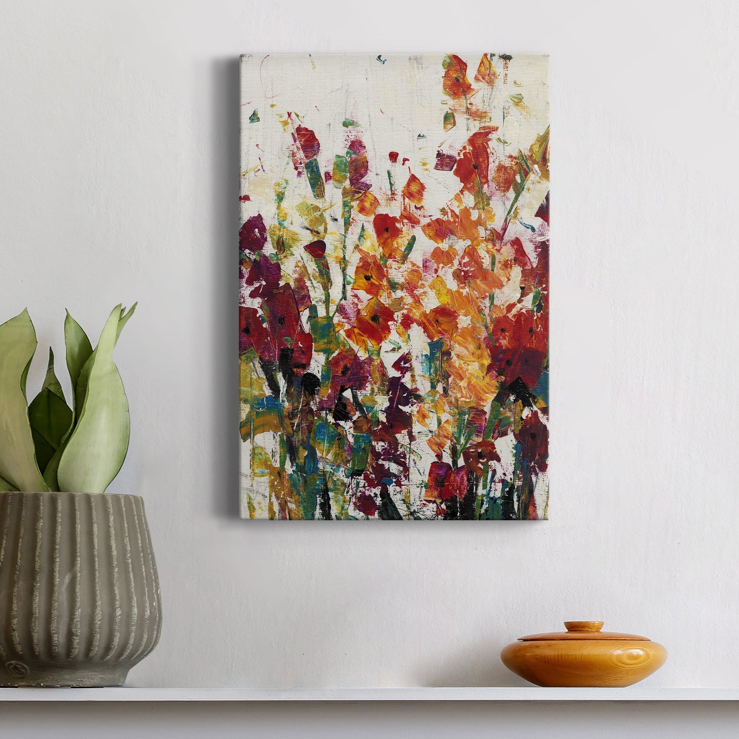 Wildflowers Blooming II Premium Gallery Wrapped Canvas - Ready to Hang