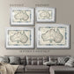 Bordered Map of Australia - Modern Framed Art Print