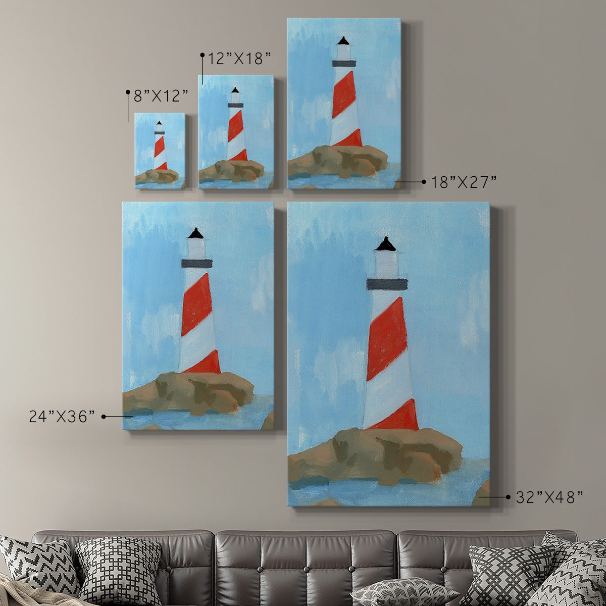 Lookout Point I - Canvas Art Print