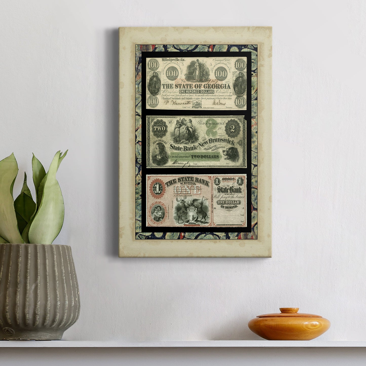 Money, Money, Money I - Canvas Art Print