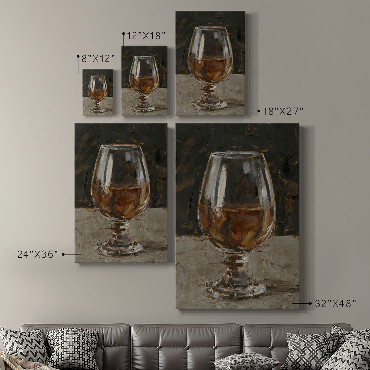 The Hard Stuff III Premium Gallery Wrapped Canvas - Ready to Hang