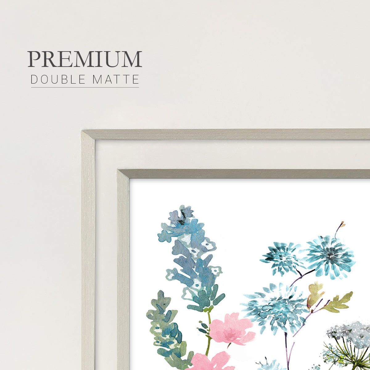 Spring Meadow Premium Framed Print Double Matboard