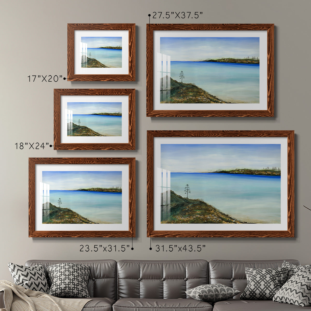 On A Clear Day-Premium Framed Print - Ready to Hang