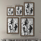 Ocean Inkblot I - Premium Framed Canvas 2 Piece Set - Ready to Hang