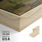 Landscape at Ljan, 1858 - Floater Framed Canvas Print