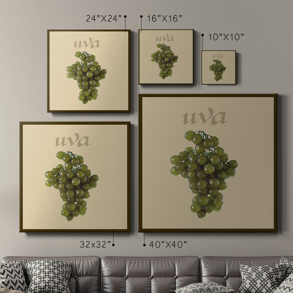 Italian Fruit IV-Premium Gallery Wrapped Canvas - Ready to Hang