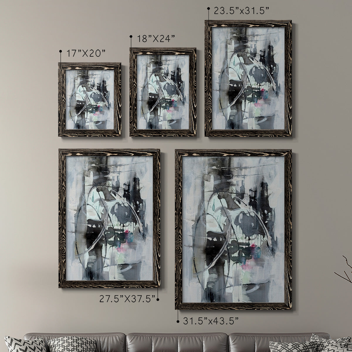 Indian Lore I - Premium Framed Canvas 2 Piece Set - Ready to Hang