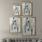 Paper Strata II - Modern Framed Canvas Print
