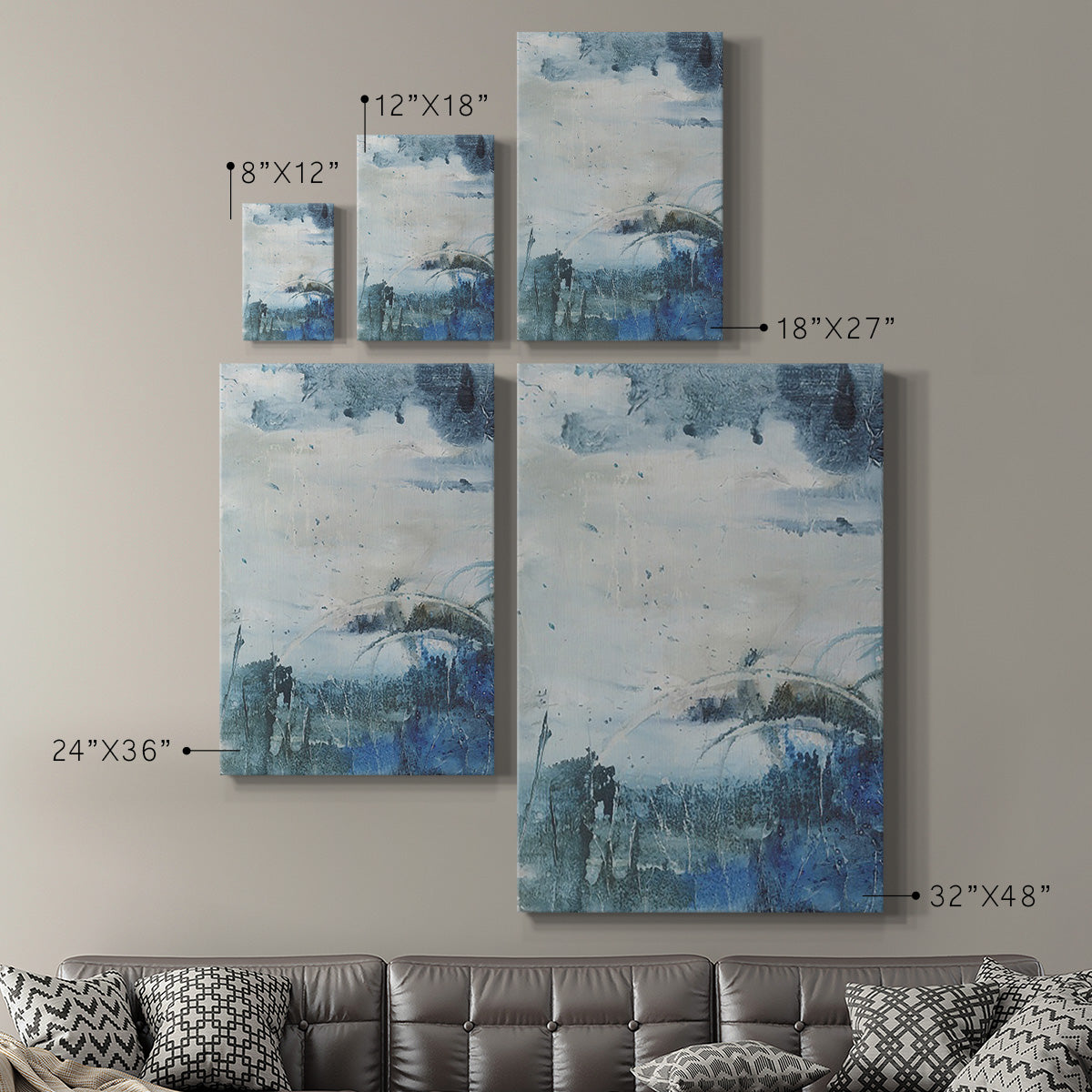 Coastal Seas II - Canvas Art Print