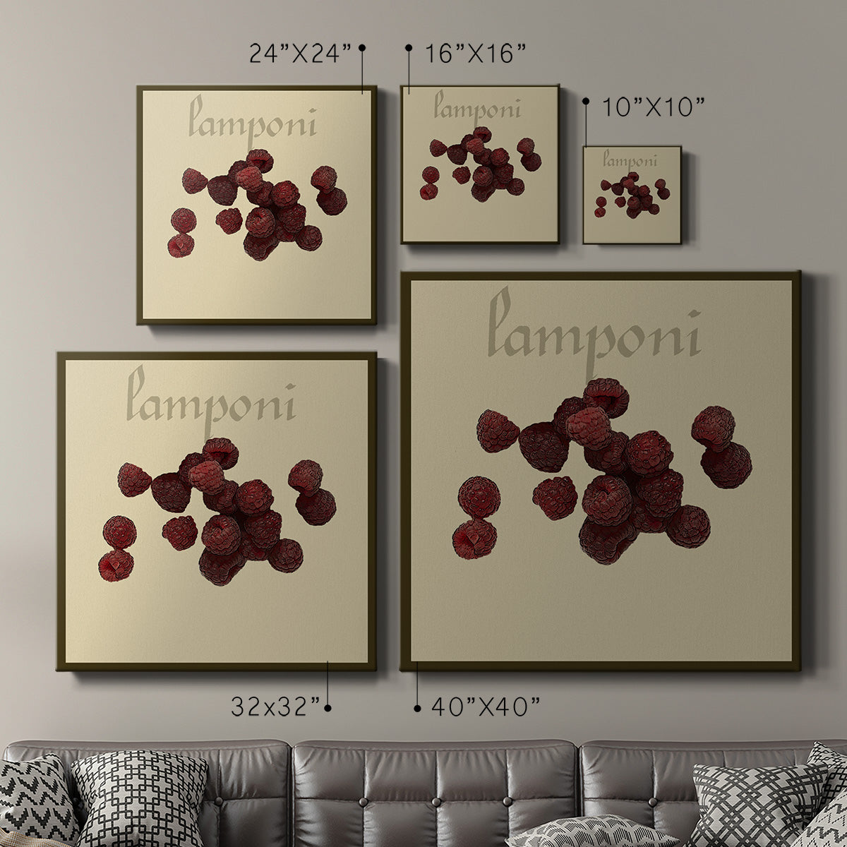 Italian Fruit III-Premium Gallery Wrapped Canvas - Ready to Hang