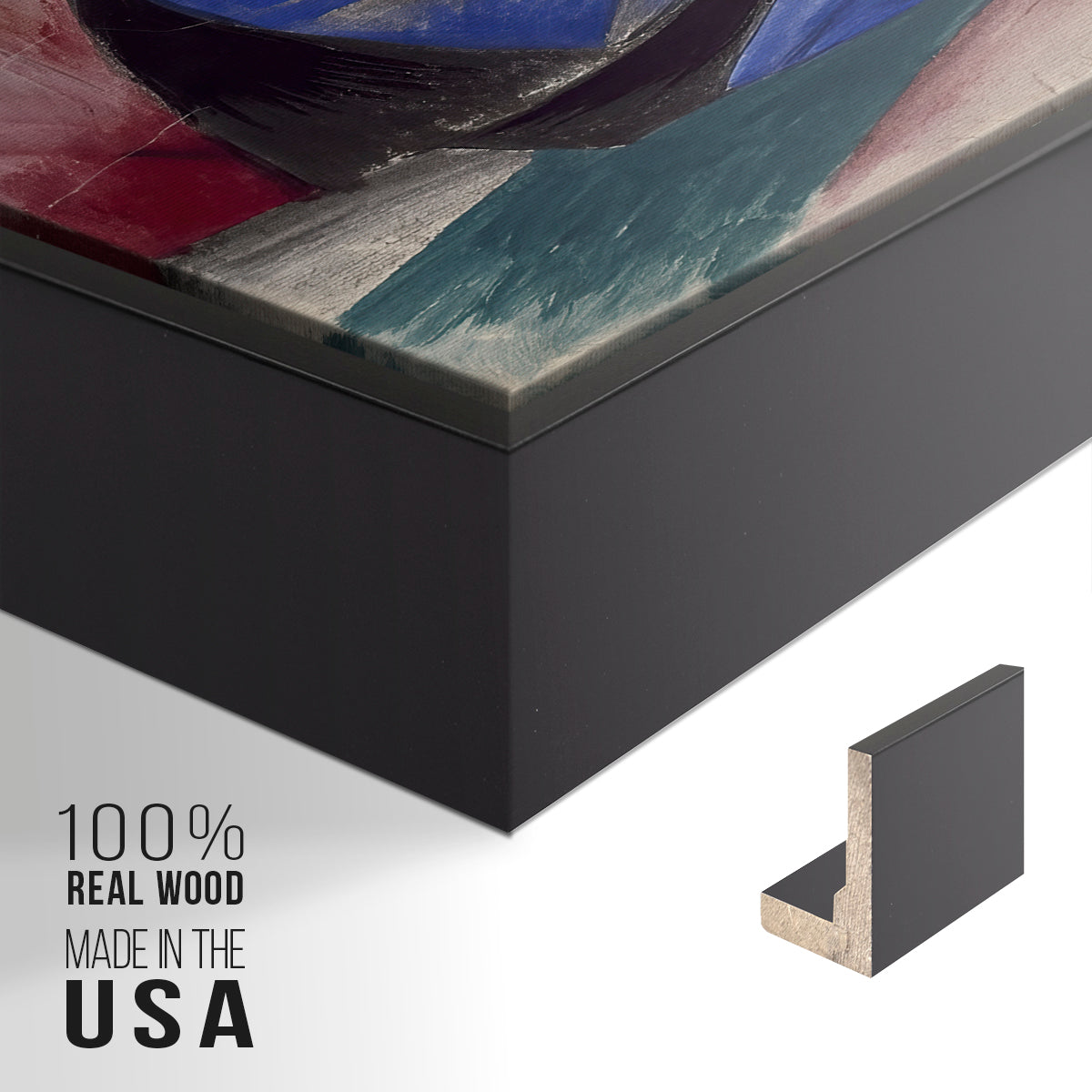 Dreaming Horse, 1913 - Floater Framed Canvas Print