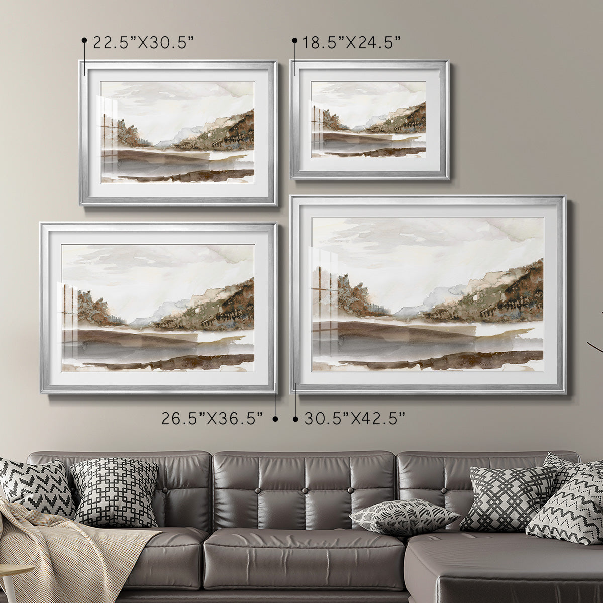 Mountain Time Premium Framed Print - Ready to Hang