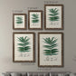 Size comparison chart for a set of two walnut barnwood framed canvas prints.