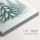 Night of Frostlit Pines - Canvas Art Print