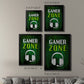 It's Game On IV - Modern Framed Canvas Print