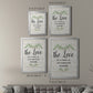 Love of a Family - Modern Framed Canvas Print