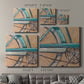 Retro Cycle IV - Canvas Art Print