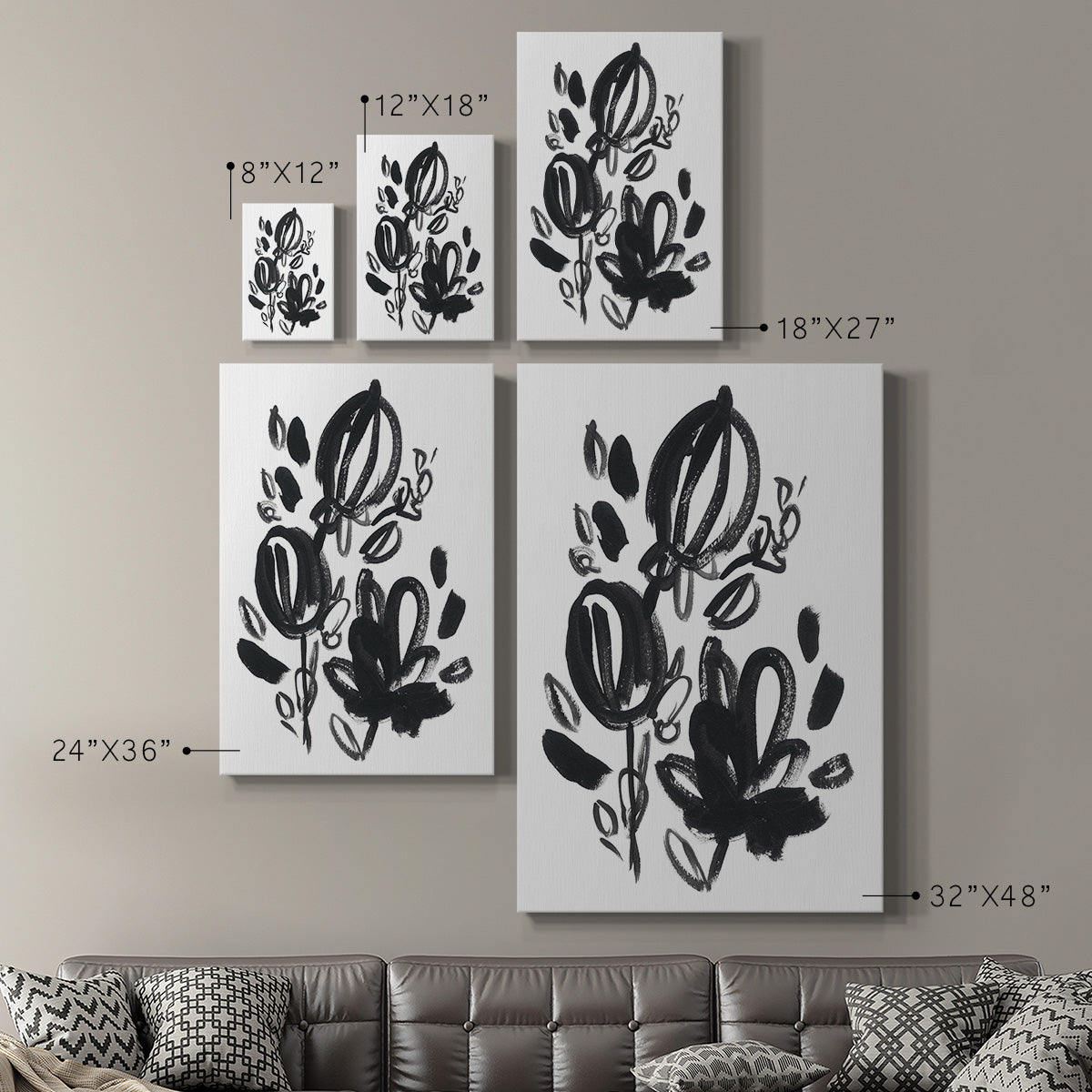 Cameo Bloom VI - Canvas Art Print